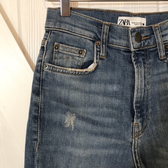 NWT Zara Straight Leg Jean - Picture 4 of 15